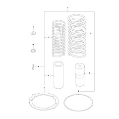 Spring Unit for Husqvarna LT6005