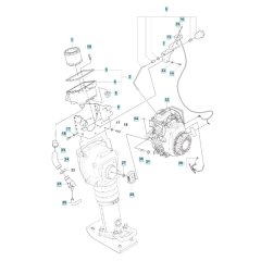 Engine Assembly for Husqvarna