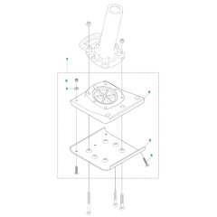 Foot 230mm Assembly