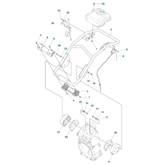 Handle Assembly for Husqvarna