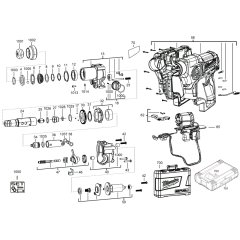 Milwaukee M12CH Assembly