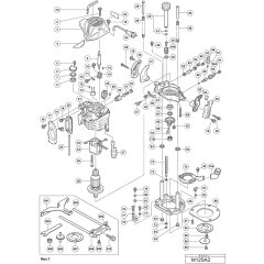 Hikoki M12SA2 Router Assembly
