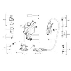 Milwaukee M18 BPFP-CST Assembly