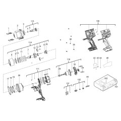 Milwaukee M18ONEFHIWF12 Assembly