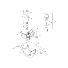 Fuel Tank for Shindaiwa M243S