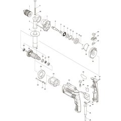 Makita M8101K Main Assembly