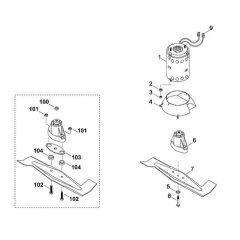 Engine Blade Assembly