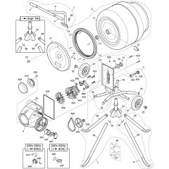 Main Assembly for Minimix130