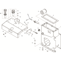 Tank Assembly for Belle Major 30-140