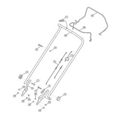 Handle for Viking MB 253.1 T