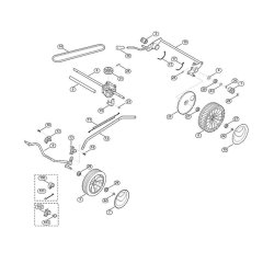Chassis & Gear Box for Viking Mowers