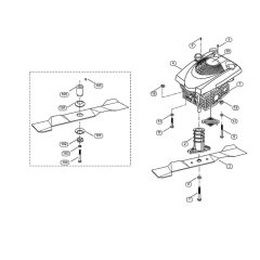 Engine and Blade for Viking MB 3 R