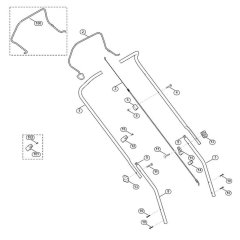 Handle for Viking MB 443.0