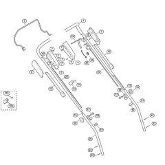 Handle for Viking MB 448.0 T