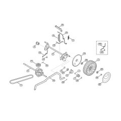 Rear Axle for Viking MB 448.1 TC