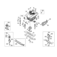 Engine, Blade for Viking MB 455