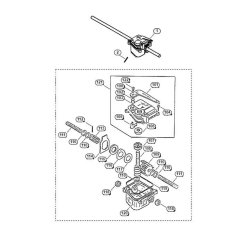 Gear Box for Viking MB 455 MM