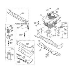 Engine and Blade for Viking MB 505