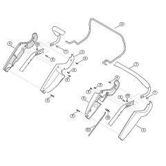 Handle Upper Part for Viking MB 545.0