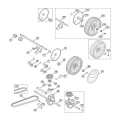 Shaft and Gear Box for Viking Mowers