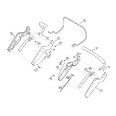 Handle Upper Part for Viking MB 545.1