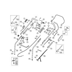 Handle for Viking MB 555 E