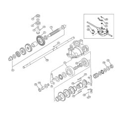 Gear Box-1 for Viking MB 555 E