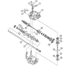 Gear Box for Viking MB 555 MQ