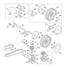 Shaft & Gear Box for Viking MB 650.0 VE