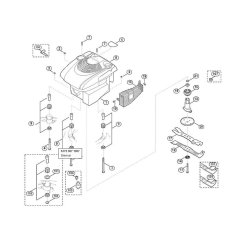 Engine and Blade for Viking MB 650.0