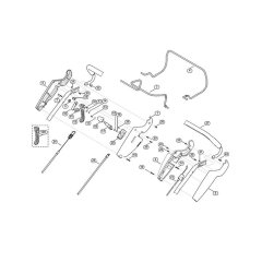 Handle Upper Part for Viking MB 650.0 VQ