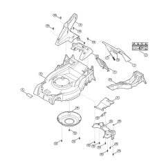 Housing for Viking MB 650.3 V