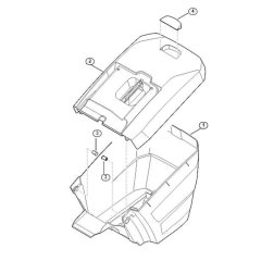 Grass Catcher Bag for Viking MB 650.3 V