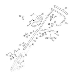 Handle Lower Part for Viking MB 650.3