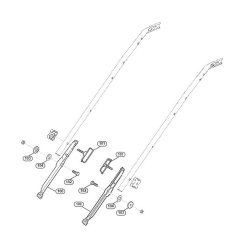 Handle Lower Part for Viking MB 655.0