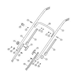 Handle Lower Part for Viking MB 655.0