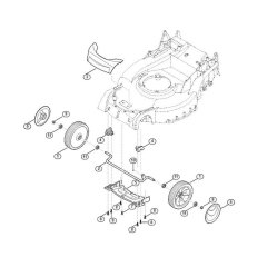 Front Axle Cover for Viking Mowers