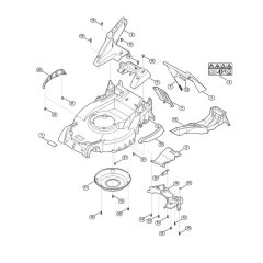 Housing for Viking MB 655.3 V
