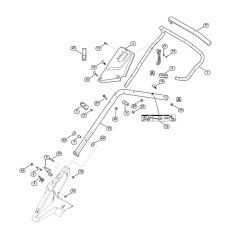 Handle Lower Part for Viking MB 655.3