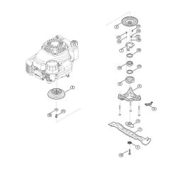 Blade & Clutch for Viking MB 655.3 YS