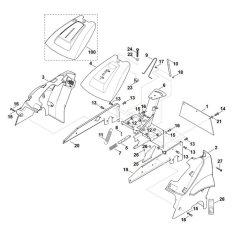 Frame Assembly for Viking Mowers