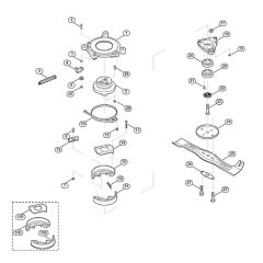 Blade & Clutch for Viking MB 750.2 KS