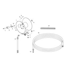 Hose Reel for Belle MBX 12/180