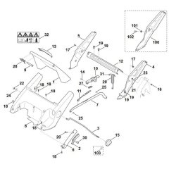Frame Height Adjustment Assembly