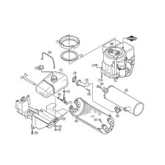 Engine for Stihl/Viking MF 440
