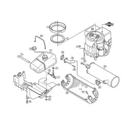 Engine for Stihl/Viking MF 460