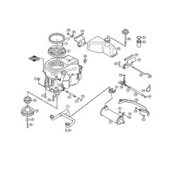 Engine for Stihl/Viking MF 880