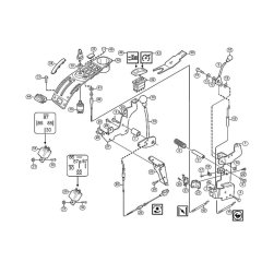Controls for Stihl/Viking MF 880