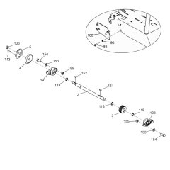 Shaft Assembly for Wacker MFS14