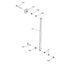 Wheel Guide Assembly for Wacker